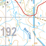 Map 6192 - Spatial Vision's Vicmap Book (North East Edition 8, 2025) - 50K Series Preview 2
