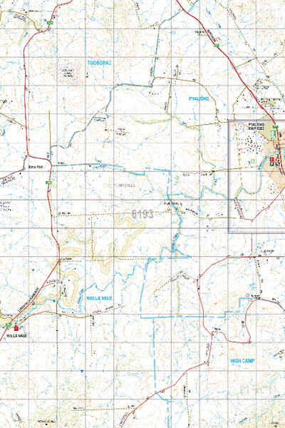 Map 6193 - Spatial Vision's Vicmap Book (North East Edition 8, 2025) - 50K Series Preview 1