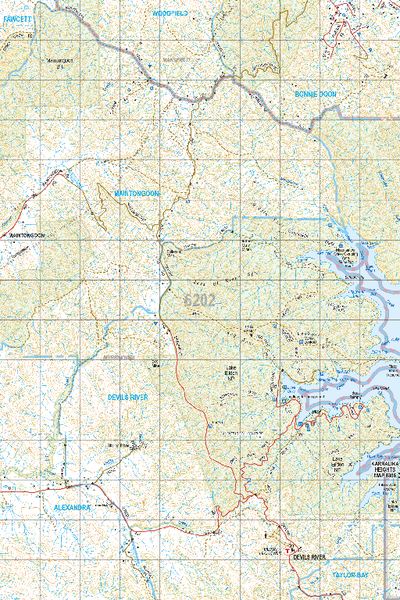 Map 6202 - Spatial Vision's Vicmap Book (North East Edition 8, 2025) - 50K Series Preview 1
