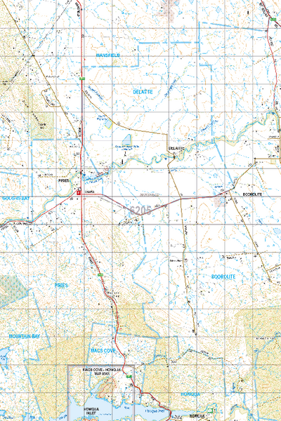 Map 6205 - Spatial Vision's Vicmap Book (North East Edition 8, 2025) - 50K Series Preview 1