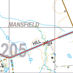 Map 6205 - Spatial Vision's Vicmap Book (North East Edition 8, 2025) - 50K Series Preview 2