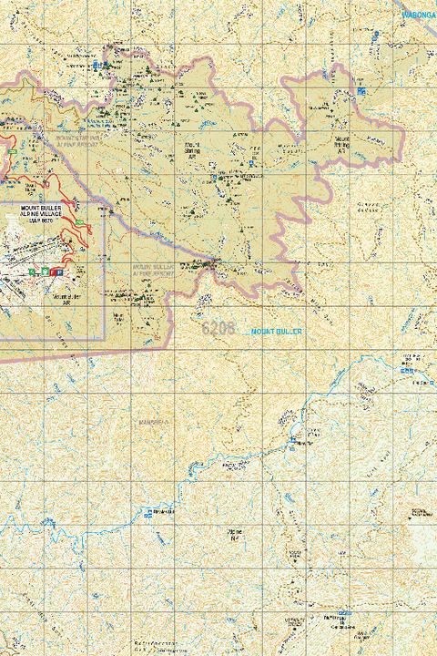 Map 6208 - Spatial Vision's Vicmap Book (South East Edition 8, 2025) - 50K Series Preview 1