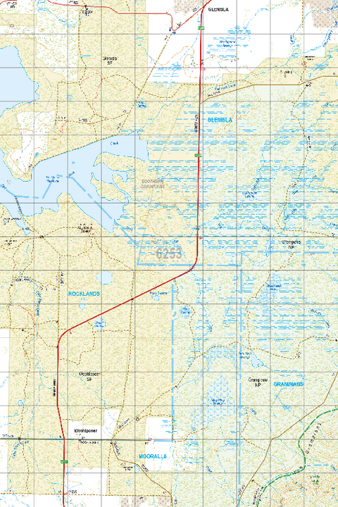 Map 6253 - Spatial Vision's Vicmap Book (South West Edition 8, 2025 Update) - 50K Series Preview 1