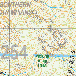 Map 6254 - Spatial Vision's Vicmap Book (South West Edition 8, 2025 Update) - 50K Series Preview 2