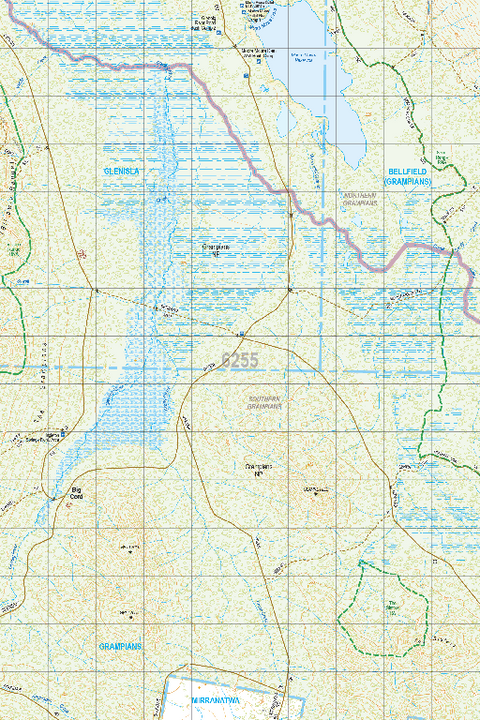 Map 6255 - Spatial Vision's Vicmap Book (South West Edition 8, 2025 Update) - 50K Series Preview 1