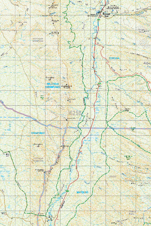 Map 6256 - Spatial Vision's Vicmap Book (South West Edition 8, 2025 Update) - 50K Series Preview 1