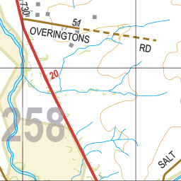 Map 6258 - Spatial Vision's Vicmap Book (South West Edition 8, 2025 Update) - 50K Series Preview 2
