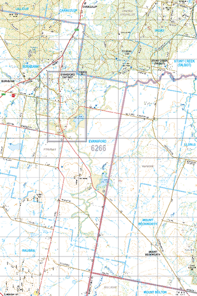 Map 6266 - Spatial Vision's Vicmap Book (South West Edition 8, 2025 Update) - 50K Series Preview 1