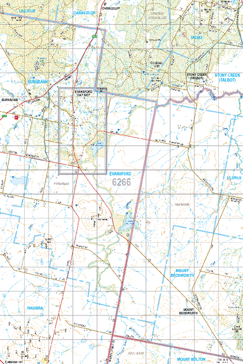 Map 6266 - Spatial Vision's Vicmap Book (South West Edition 8, 2025 Update) - 50K Series Preview 1