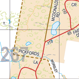 Map 6267 - Spatial Vision's Vicmap Book (South West Edition 8, 2025 Update) - 50K Series Preview 2