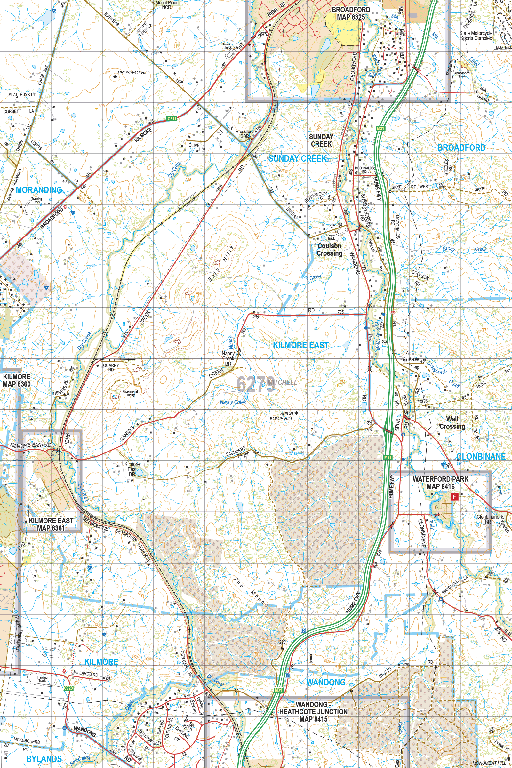 Map 6279 - Spatial Vision's Vicmap Book (North East Edition 8, 2025 ...
