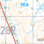 Map 6282 - Spatial Vision's Vicmap Book (North East Edition 8, 2025) - 50K Series Preview 2