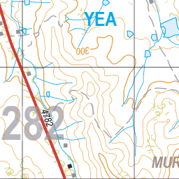 Map 6282 - Spatial Vision's Vicmap Book (North East Edition 8, 2025) - 50K Series Preview 2