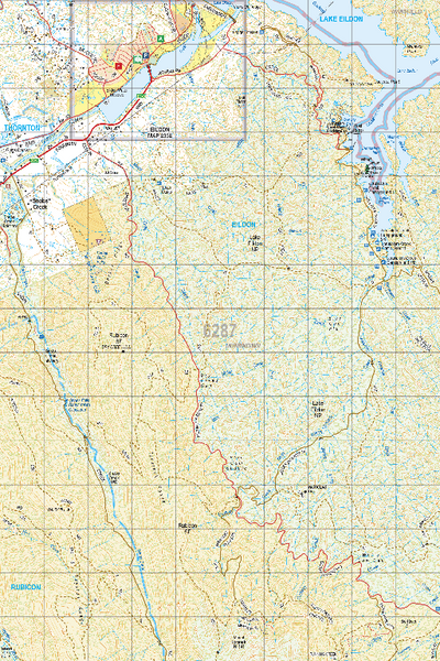 Map 6287 - Spatial Vision's Vicmap Book (North East Edition 8, 2025) - 50K Series Preview 1
