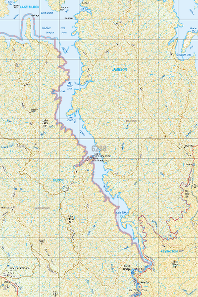 Map 6288 - Spatial Vision's Vicmap Book (North East Edition 8, 2025) - 50K Series Preview 1