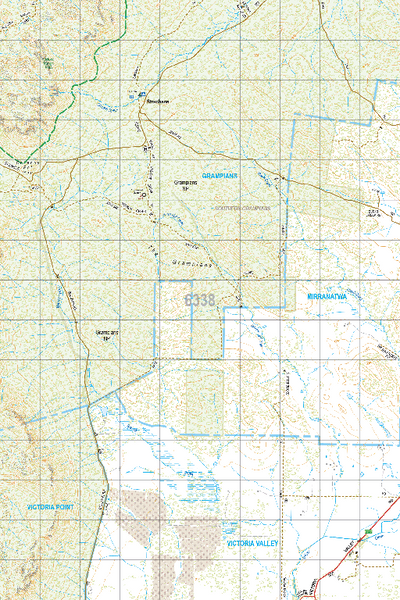 Map 6338 - Spatial Vision's Vicmap Book (South West Edition 8, 2025 Update) - 50K Series Preview 1