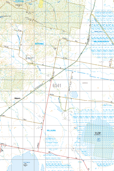 Map 6341 - Spatial Vision's Vicmap Book (South West Edition 8, 2025 Update) - 50K Series Preview 1