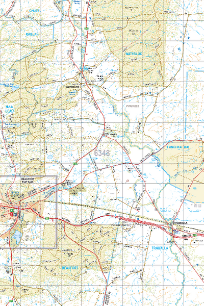 Map 6348 - Spatial Vision's Vicmap Book (South West Edition 8, 2025 Update) - 50K Series Preview 1