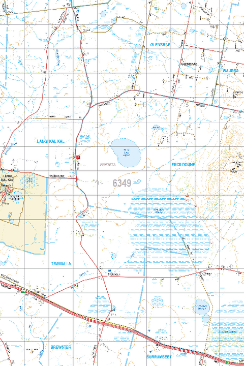 Map 6349 - Spatial Vision's Vicmap Book (South West Edition 8, 2025 Update) - 50K Series Preview 1
