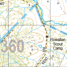 Map 6360 - Spatial Vision's Vicmap Book (North East Edition 8, 2025) - 50K Series Preview 2
