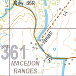 Map 6361 - Spatial Vision's Vicmap Book (North East Edition 8, 2025) - 50K Series Preview 2