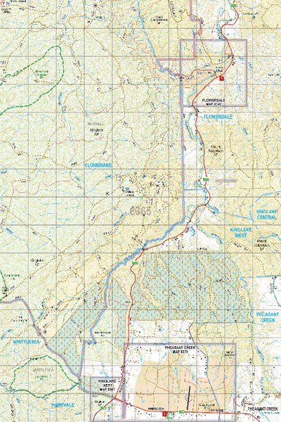 Map 6365 - Spatial Vision's Vicmap Book (North East Edition 8, 2025) - 50K Series Preview 1