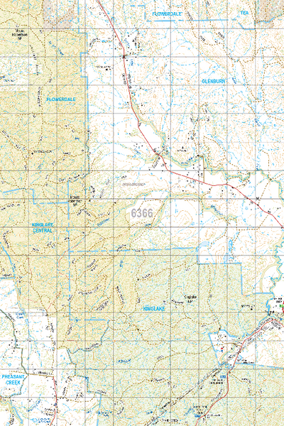 Map 6366 - Spatial Vision's Vicmap Book (North East Edition 8, 2025) - 50K Series Preview 1