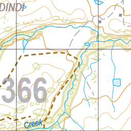 Map 6366 - Spatial Vision's Vicmap Book (North East Edition 8, 2025) - 50K Series Preview 2