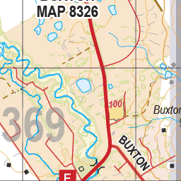 Map 6369 - Spatial Vision's Vicmap Book (North East Edition 8, 2025) - 50K Series Preview 2