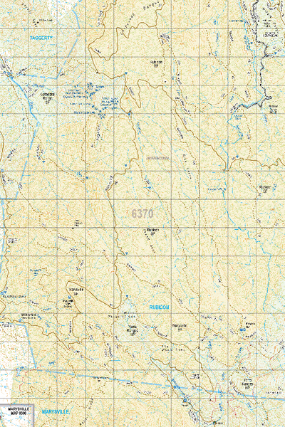 Map 6370 - Spatial Vision's Vicmap Book (North East Edition 8, 2025) - 50K Series Preview 1