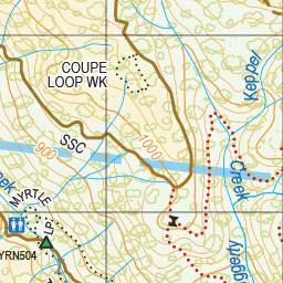 Map 6370 - Spatial Vision's Vicmap Book (North East Edition 8, 2025) - 50K Series Preview 3