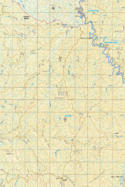 Map 6372 - Spatial Vision's Vicmap Book (North East Edition 8, 2025) - 50K Series Preview 1