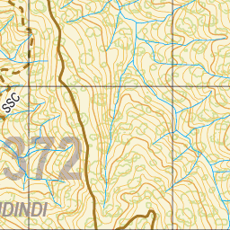 Map 6372 - Spatial Vision's Vicmap Book (North East Edition 8, 2025) - 50K Series Preview 2