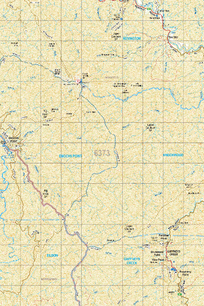 Map 6373 - Spatial Vision's Vicmap Book (North East Edition 8, 2025) - 50K Series Preview 1