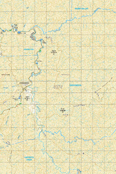 Map 6374 - Spatial Vision's Vicmap Book (North East Edition 8, 2025) - 50K Series Preview 1