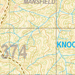 Map 6374 - Spatial Vision's Vicmap Book (North East Edition 8, 2025) - 50K Series Preview 2