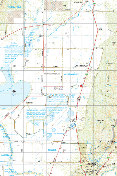 Map 6422 - Spatial Vision's Vicmap Book (South West Edition 8, 2025 Update) - 50K Series Preview 1