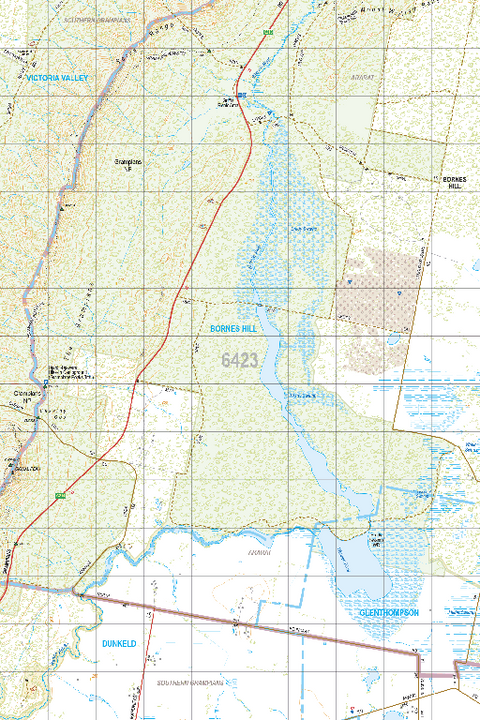 Map 6423 - Spatial Vision's Vicmap Book (South West Edition 8, 2025 Update) - 50K Series Preview 1