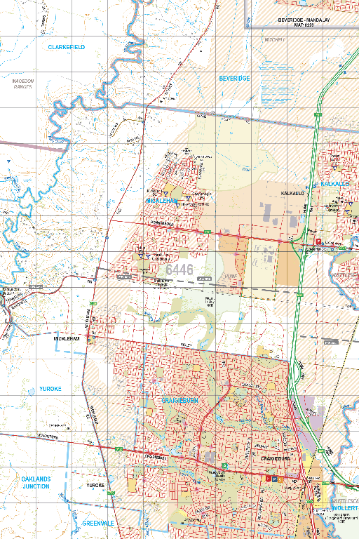 Map 6446 - Spatial Vision's Vicmap Book (North East Edition 8, 2025 ...