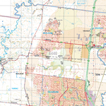 Map 6446 - Spatial Vision's Vicmap Book (North East Edition 8, 2025) - 50K Series Preview 1