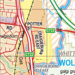 Map 6446 - Spatial Vision's Vicmap Book (North East Edition 8, 2025) - 50K Series Preview 3
