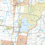 Map 6448 - Spatial Vision's Vicmap Book (North East Edition 8, 2025) - 50K Series Preview 1