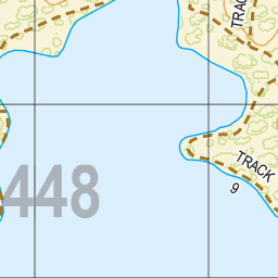 Map 6448 - Spatial Vision's Vicmap Book (North East Edition 8, 2025) - 50K Series Preview 2