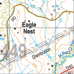 Map 6449 - Spatial Vision's Vicmap Book (North East Edition 8, 2025) - 50K Series Preview 2
