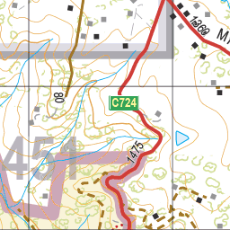 Map 6451 - Spatial Vision's Vicmap Book (North East Edition 8, 2025) - 50K Series Preview 2