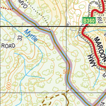 Map 6452 - Spatial Vision's Vicmap Book (North East Edition 8, 2025) - 50K Series Preview 3
