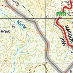 Map 6452 - Spatial Vision's Vicmap Book (North East Edition 8, 2025) - 50K Series Preview 3