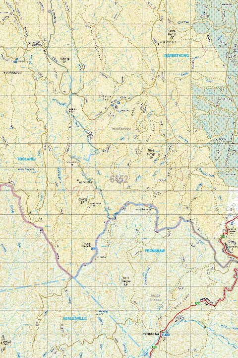Map 6452 - Spatial Vision's Vicmap Book (South East Edition 8, 2025) - 50K Series Preview 1