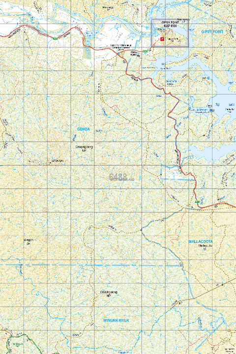 Map 6488 - Spatial Vision's Vicmap Book (South East Edition 8, 2025) - 50K Series Preview 1