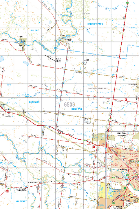 Map 6503 - Spatial Vision's Vicmap Book (South West Edition 8, 2025 Update) - 50K Series Preview 1